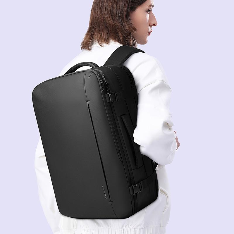 Men Waterproof Double Shoulder Backpack-1915196831726440452