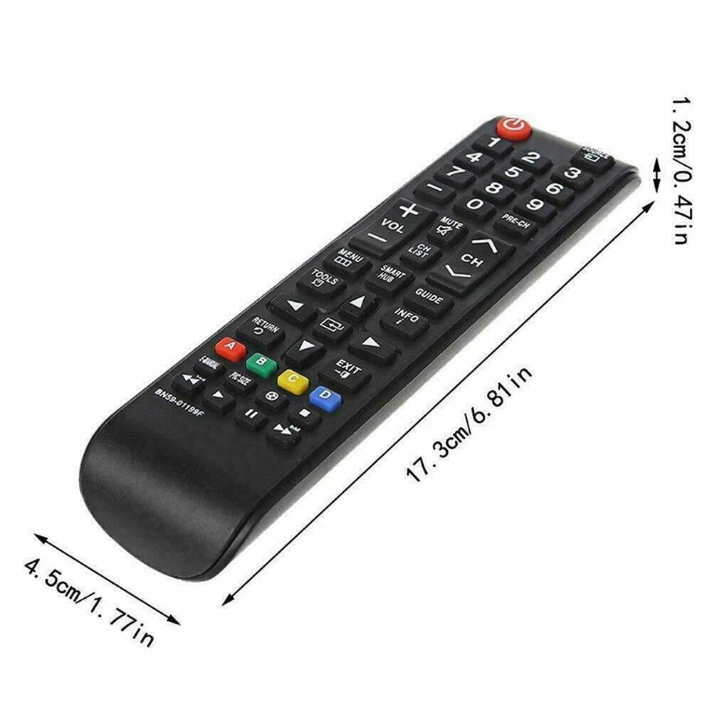 Samsung Smart Tv Remote Control - Black Replacement-1915196962831994882
