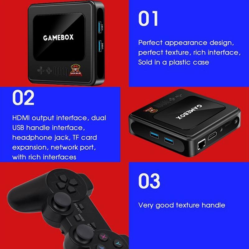 Wireless Dual System 4K Game Console - 128G Storage-1943465057392398343