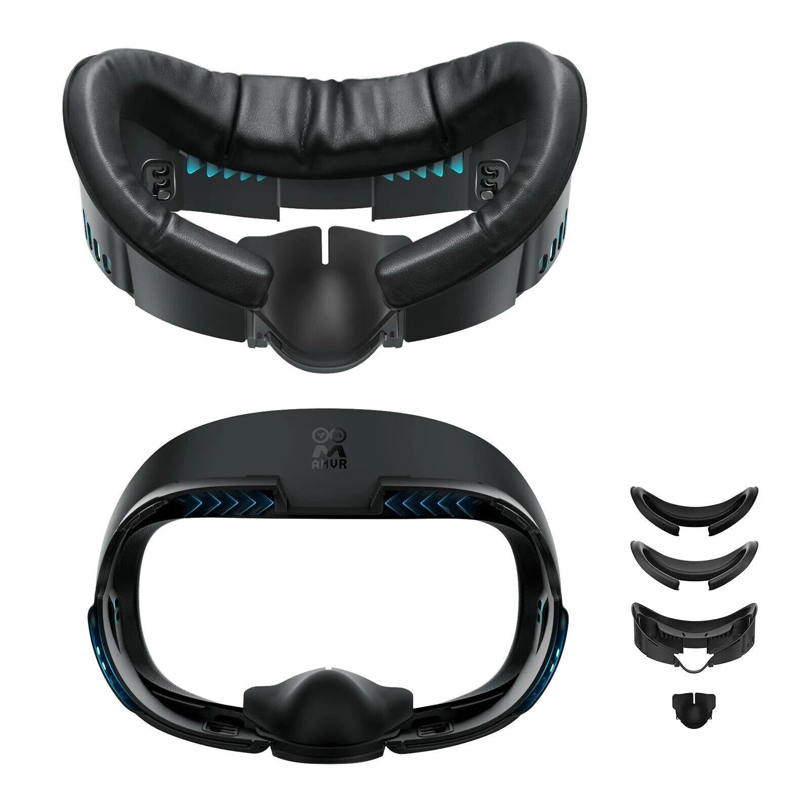 Meta Quest3 Ice Silk Mask - Breathable Leather Material-1922443393993150464