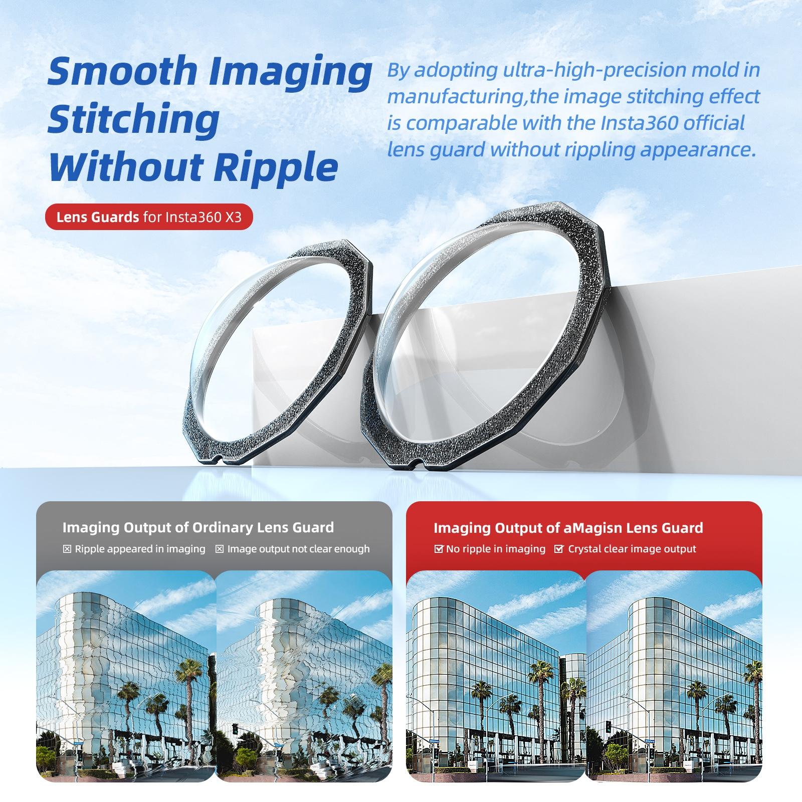 2-In-1 Insta360 X3 Lens Guard For Mobility Camera-1915197587993006086