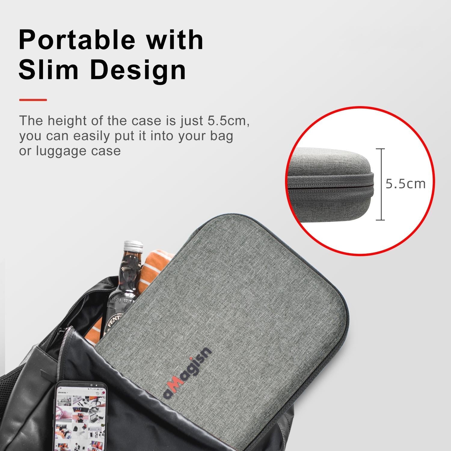 Insta360 Flow Gimbal Protector Bag - Magisn Medium Organizer-1915198383010746376