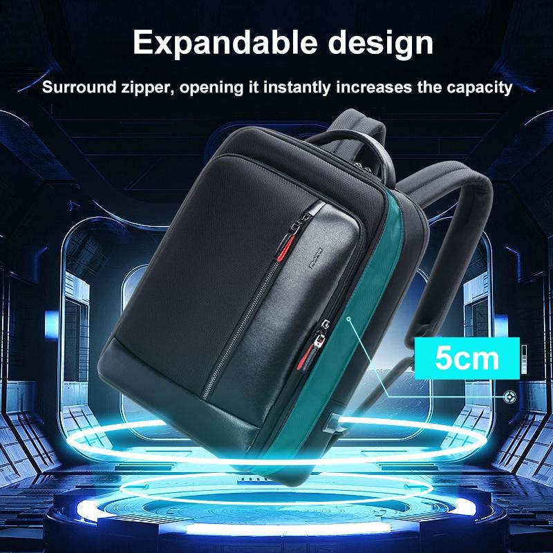 Waterproof Anti-Theft Laptop Backpack - Large Capacity Black-1915196937540341764