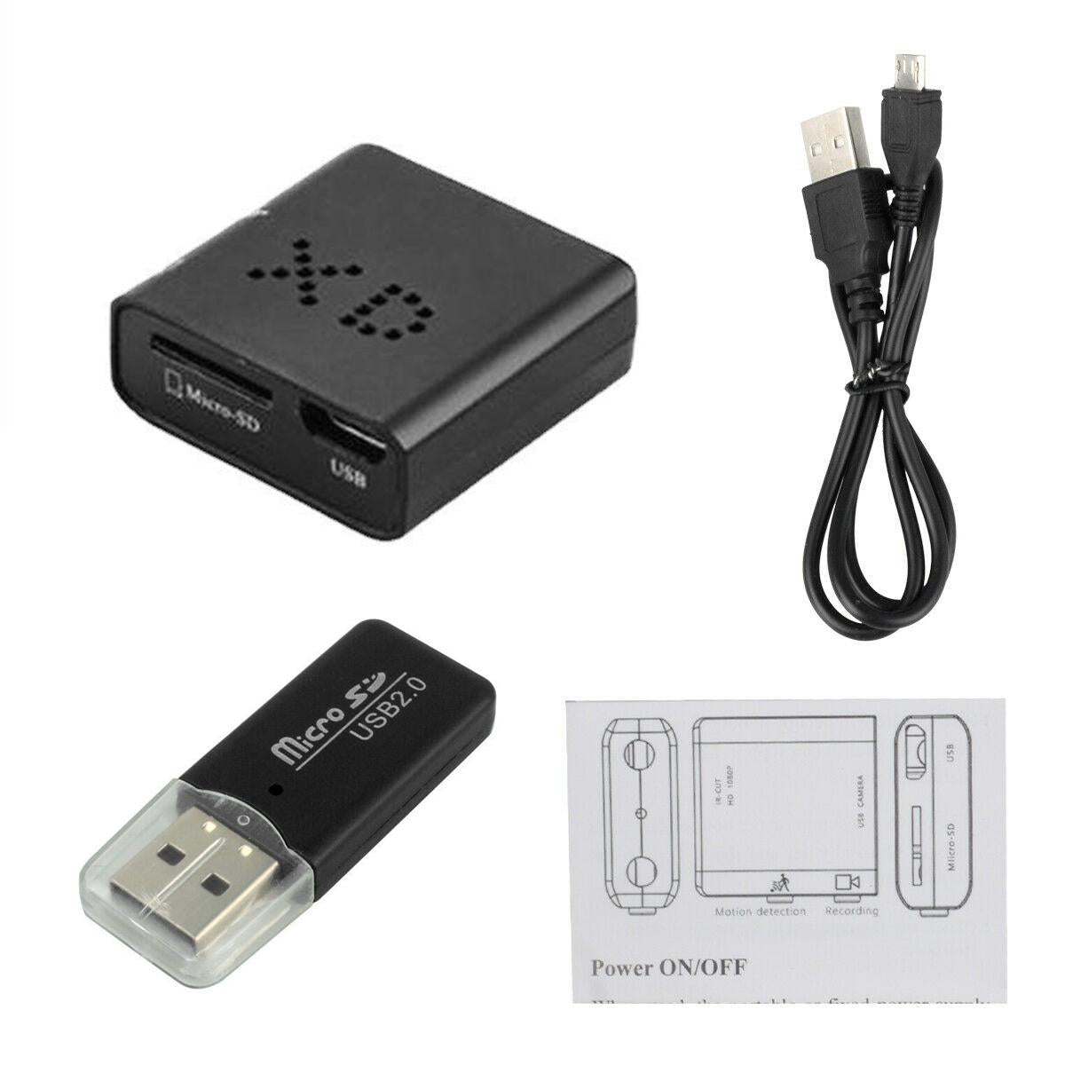 Smart Ir-Cut Night Vision Sports Camera - 1080P Hd Direct Version No Battery-1915196808850706436