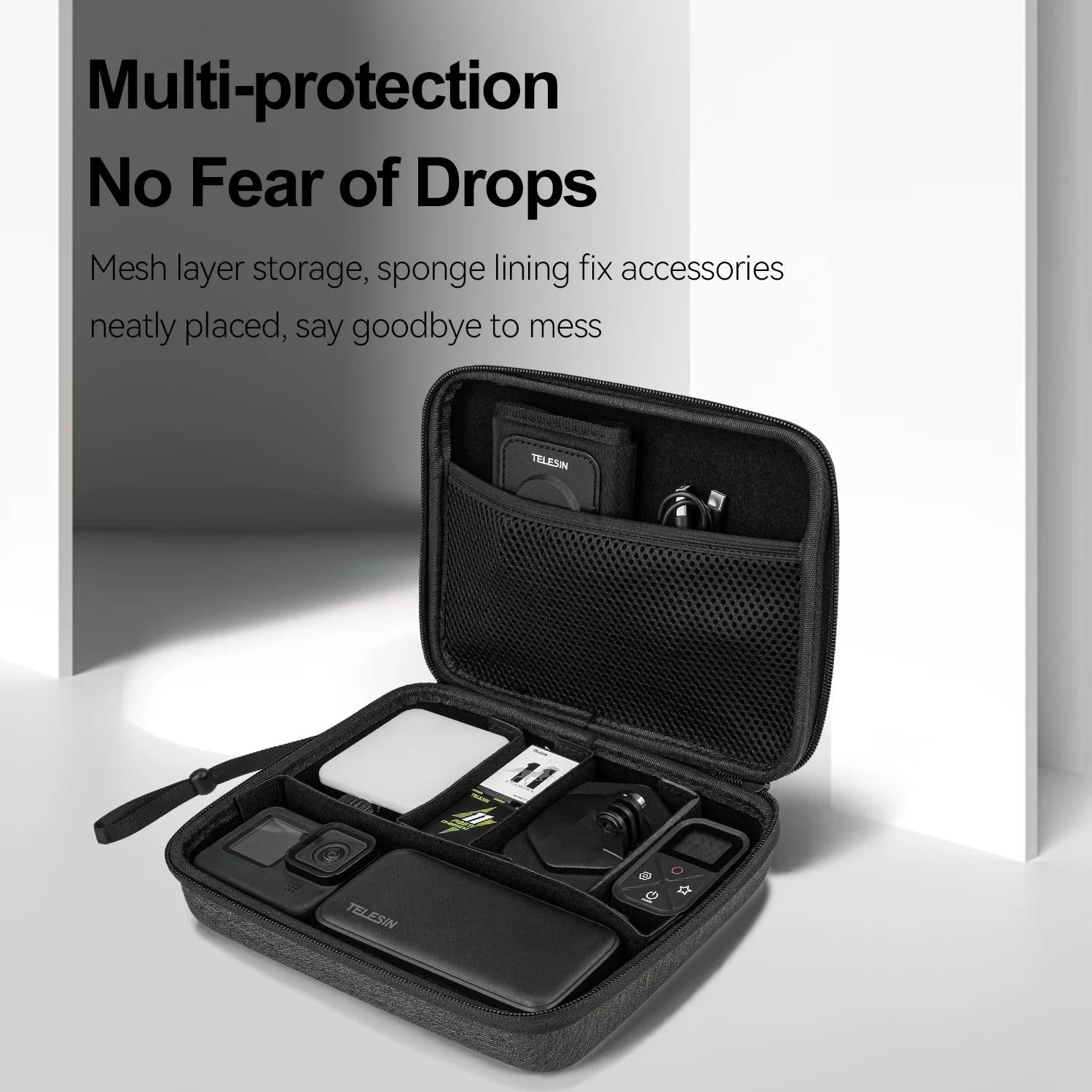 Universal Sports Camera Storage Bag - Medium Size-1915197011980849158