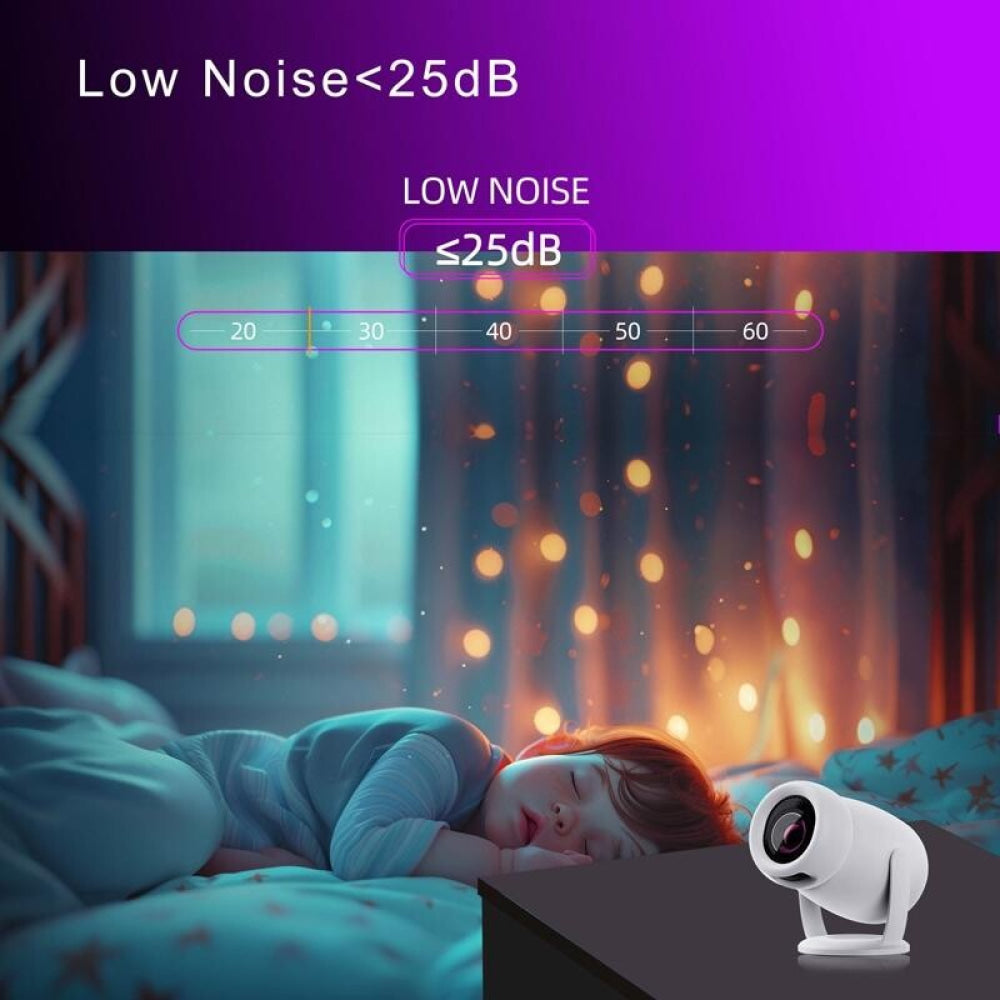 Intelligent Portable Projector With Android 12.0 For Family Use-1915197841157001219