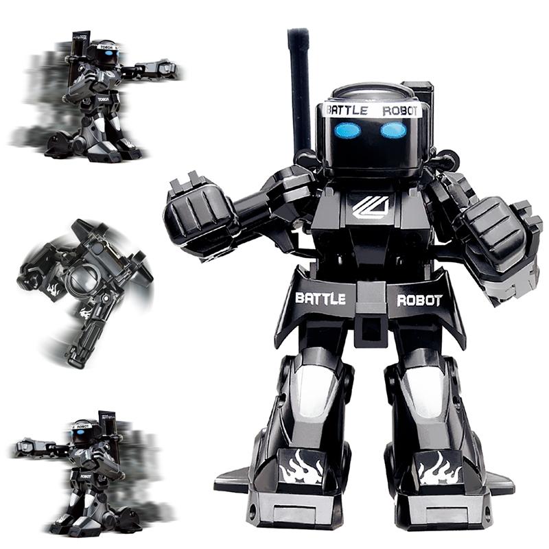 Smart Rc Robot Battle Toy For Kids - 2.4G Remote Control - White-1915196689719889922