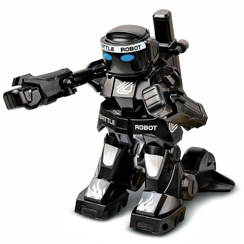 Smart Rc Robot Battle Toy For Kids - 2.4G Remote Control - White-1915196689719889924