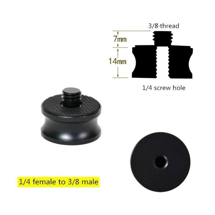 3-Piece Aluminum Alloy Adapter 1 / 4 Female To 3 / 8 Male-1915198281315651585