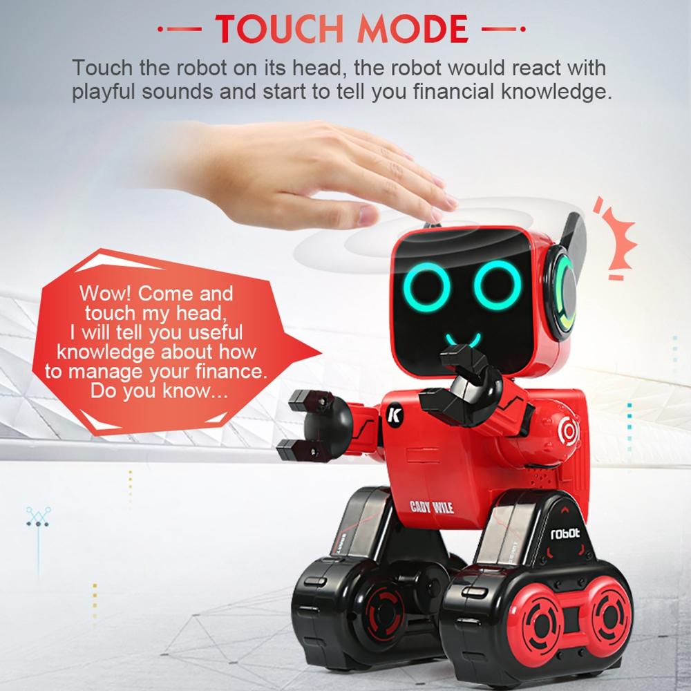 Intelligent Remote Control Robo-Advisor Toy With Led Light-1915196591099219972