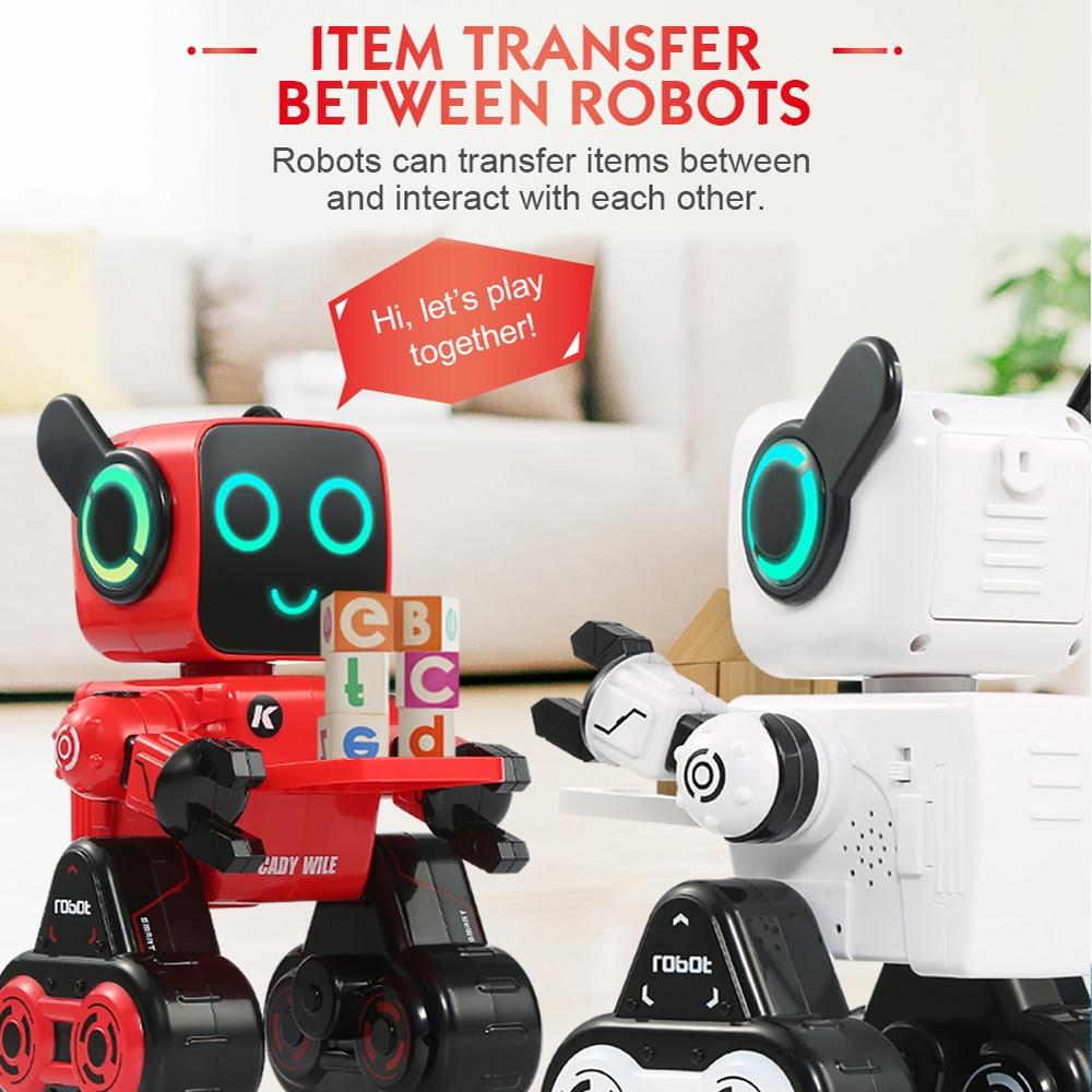 Intelligent Remote Control Robo-Advisor Toy With Led Light-1915196591099219975