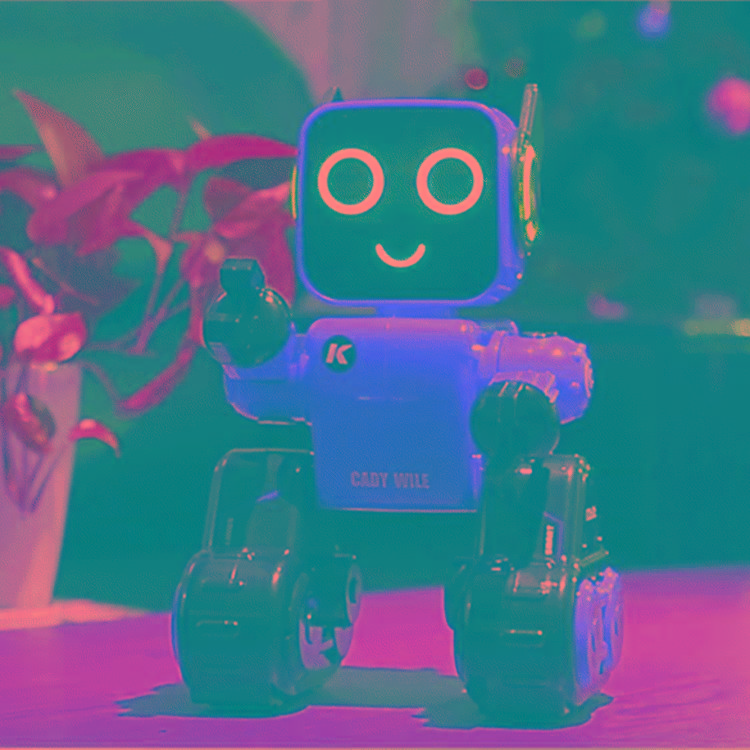 Intelligent Remote Control Robo-Advisor Toy With Led Light-1915196591099219968