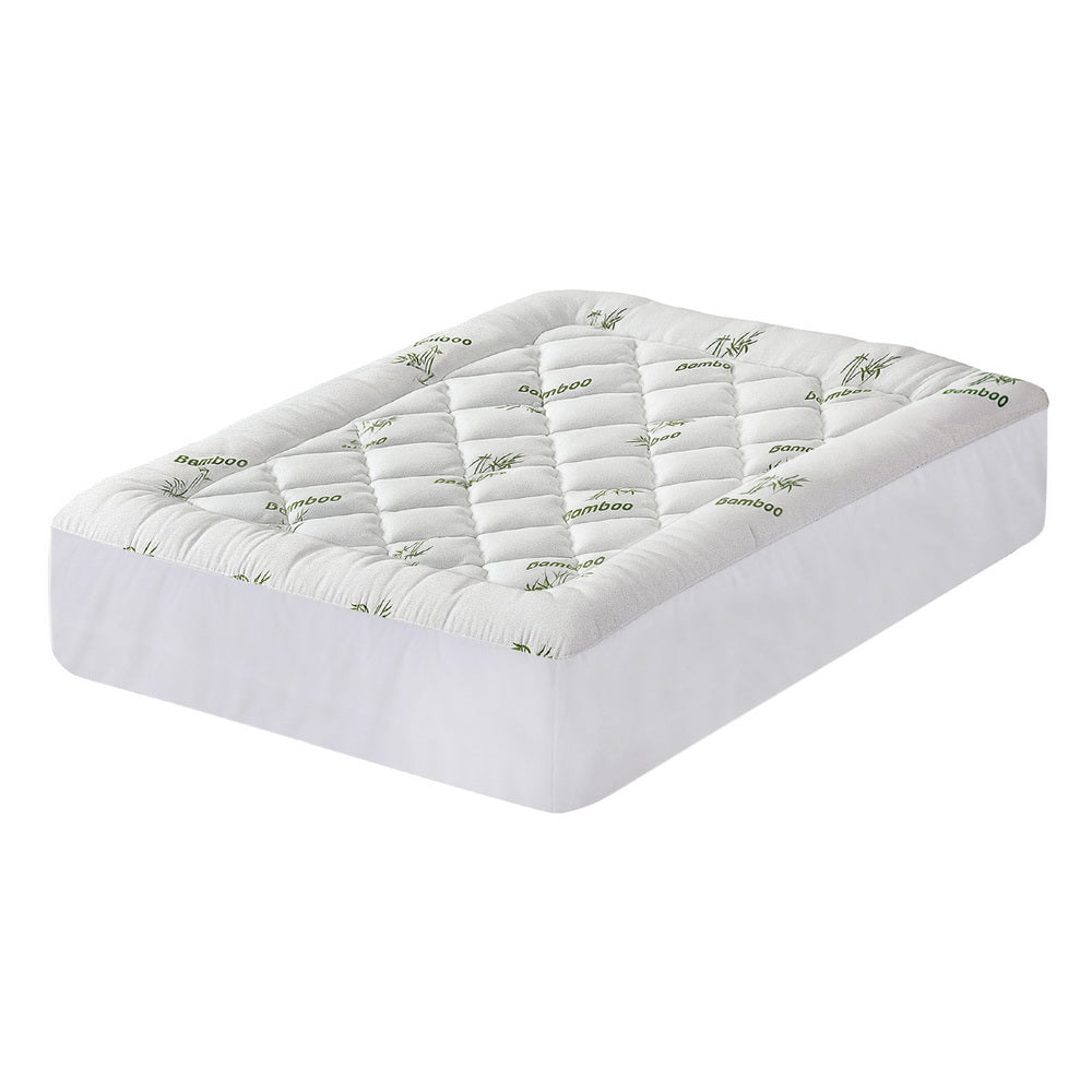 Giselle Mattress Topper 5cm Pillowtop toppers Bamboo Double