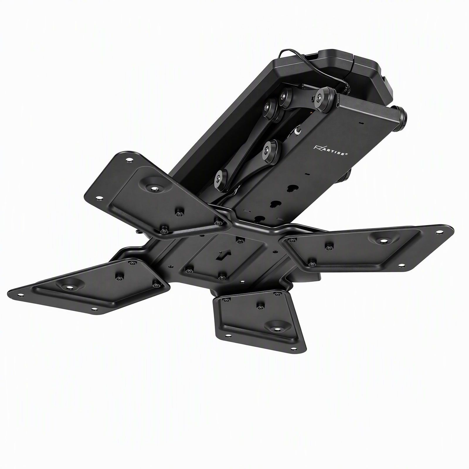 Artiss Motorised Ceiling TV Mount Flip Down 23-55 Inch VESA 400x400 Remote 30kg
