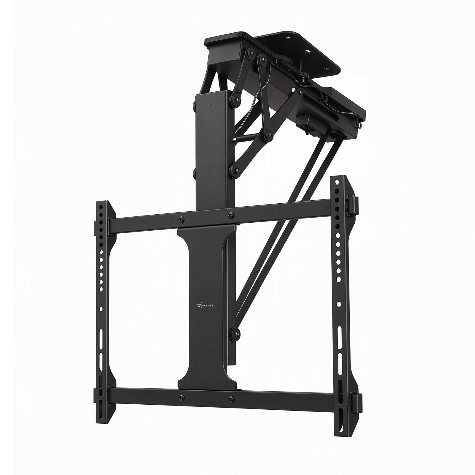 Artiss Motorised Ceiling TV Mount 32-75 Inch Flip Down Smart Remote VESA 600x400