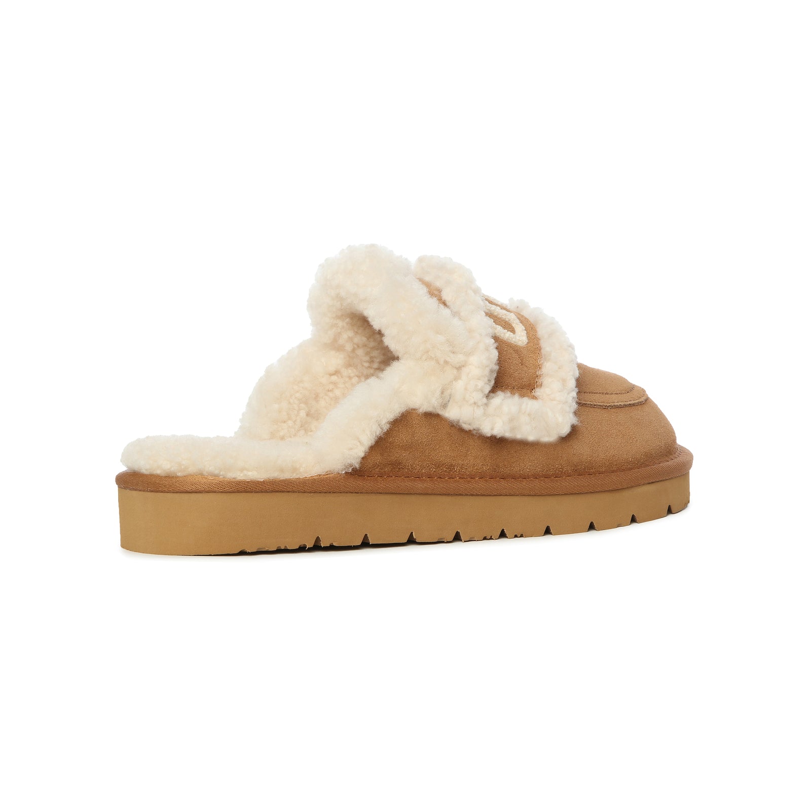 DKUGG ERIN SCUFF- Size L 41/42 - Chestnut