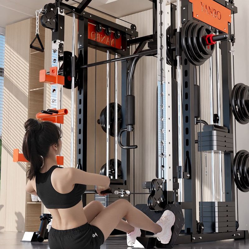 SmartFit M1 Ultra Leg Press and Chest Fly Multi Functional Training Smith Machine Home Gym with 140kgs pin loaded package