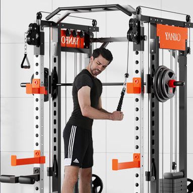 SmartFit M1 Max 140kg Pin Loaded Multi Functional Training Smith Machine Home Gym Power Rack Machine package