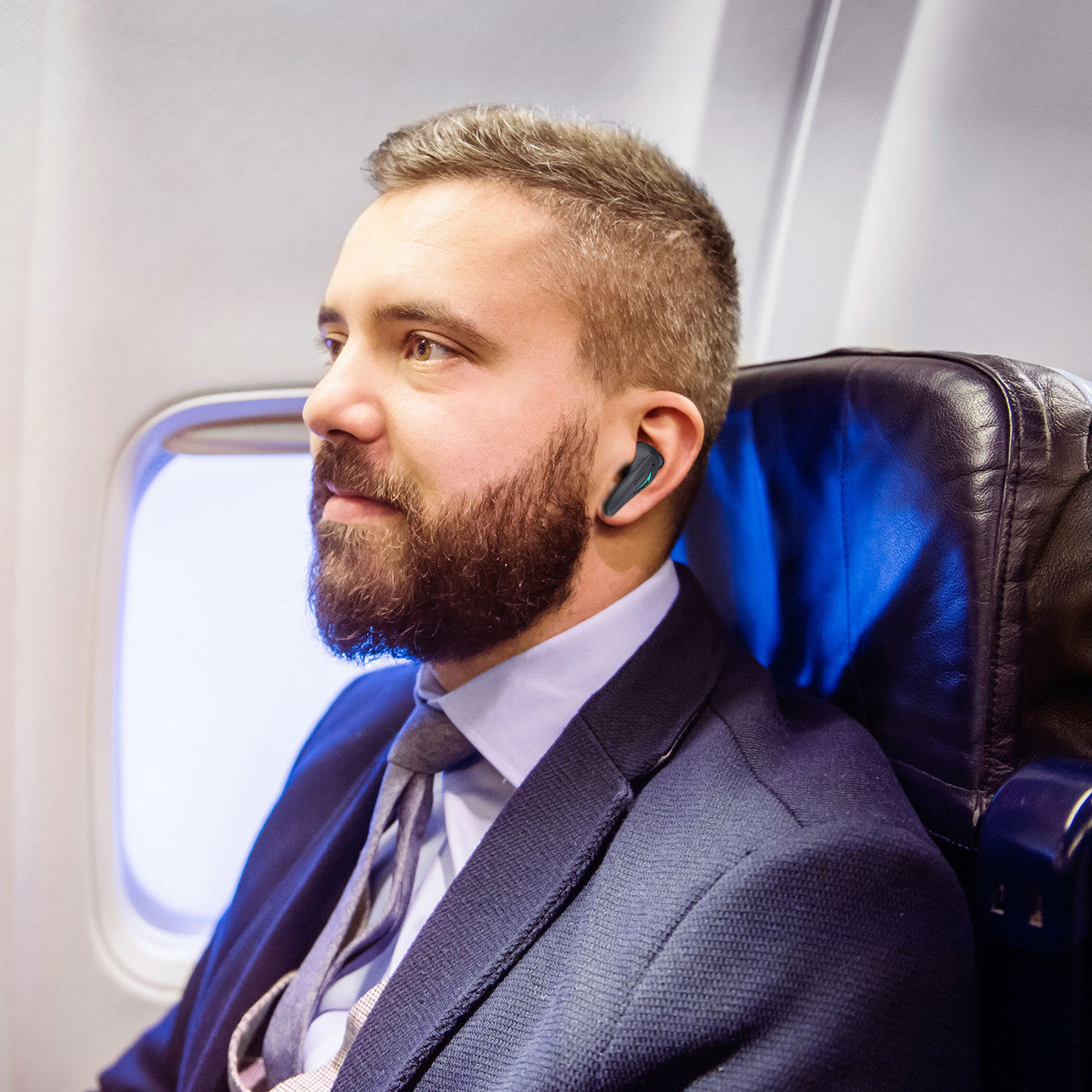 Laser Wireless Gaming ANC Earphones Black