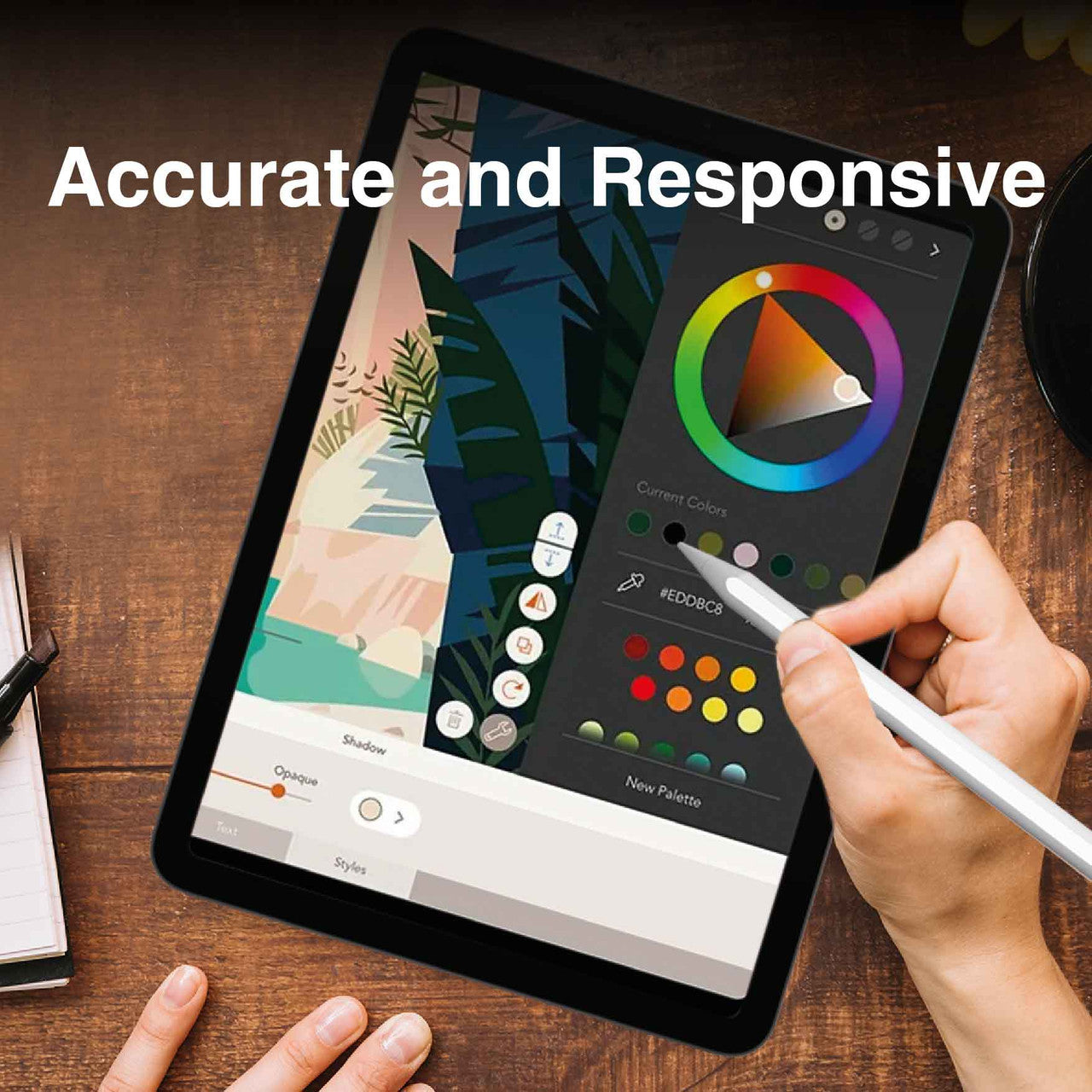 Laser Active Stylus for iPad White