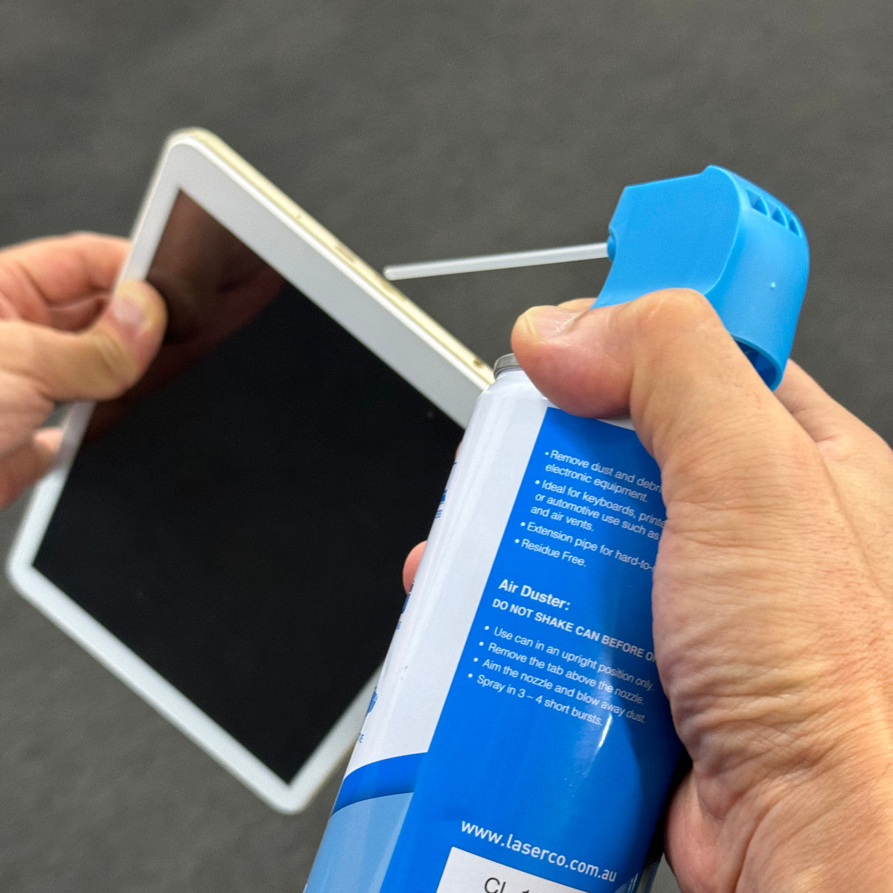 Laser 400ml Air Duster Spray - Computer & Electronics Cleaner