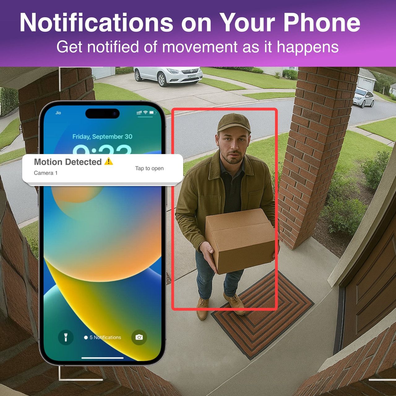 Connect 2K Outdoor Security Camera Twin Pack
