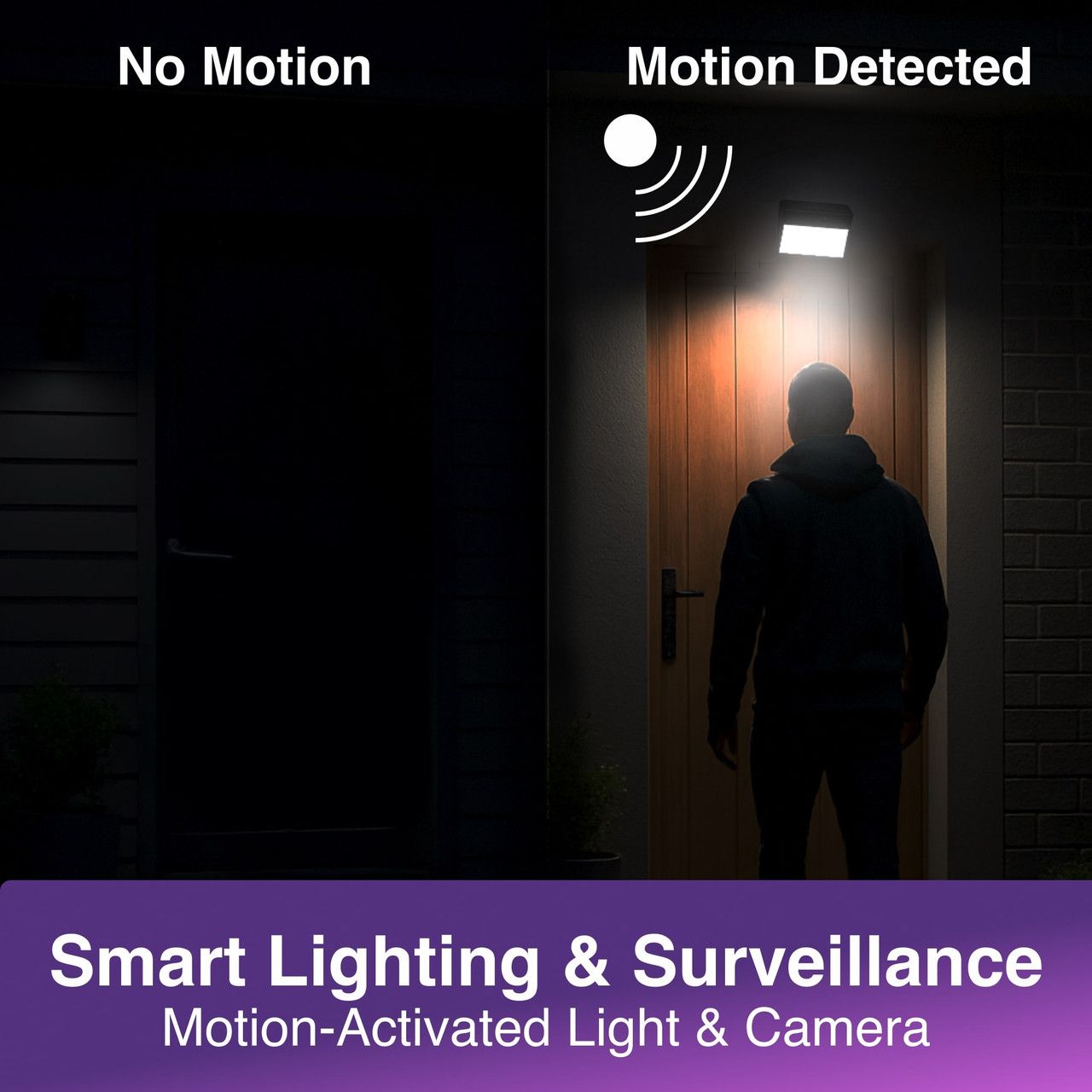 Connect Outdoor Wall Light Camera Twin Pack