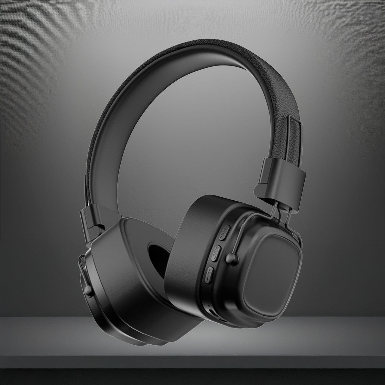 Soundtec by Laser Wireless On-Ear Headphones Black