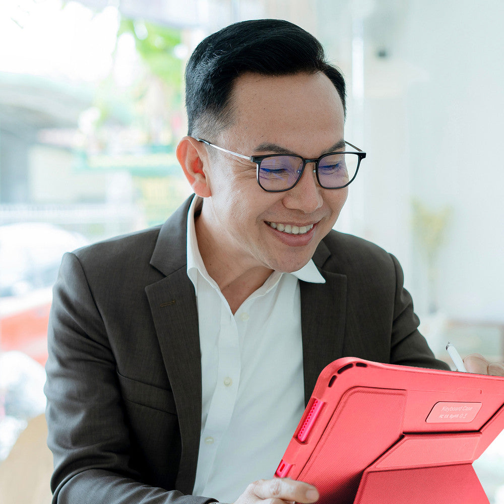 Laser iPad 10.9-inch Wireless Keyboard Case Watermelon