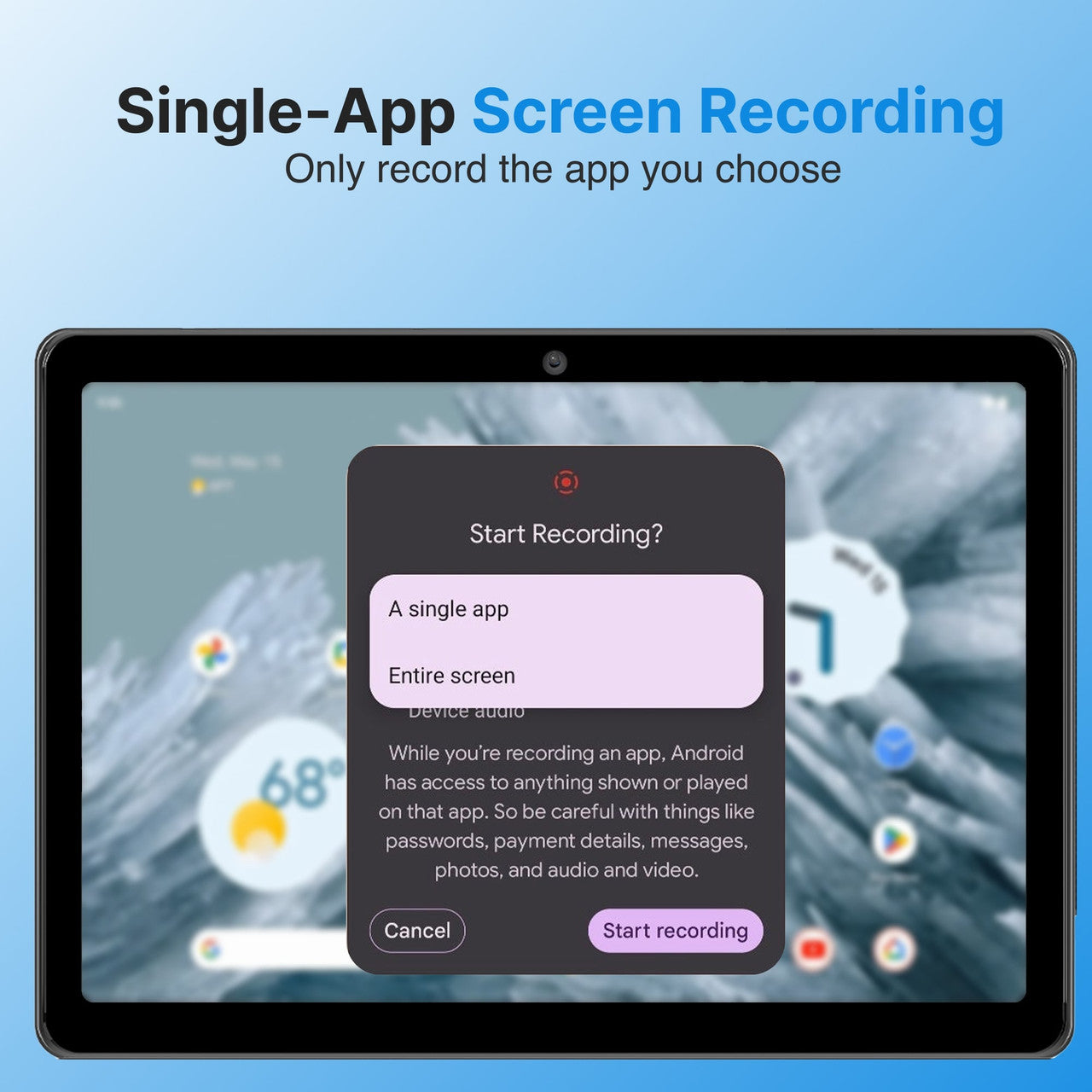 Laser 10 Inch Android Tablet 64GB with Case