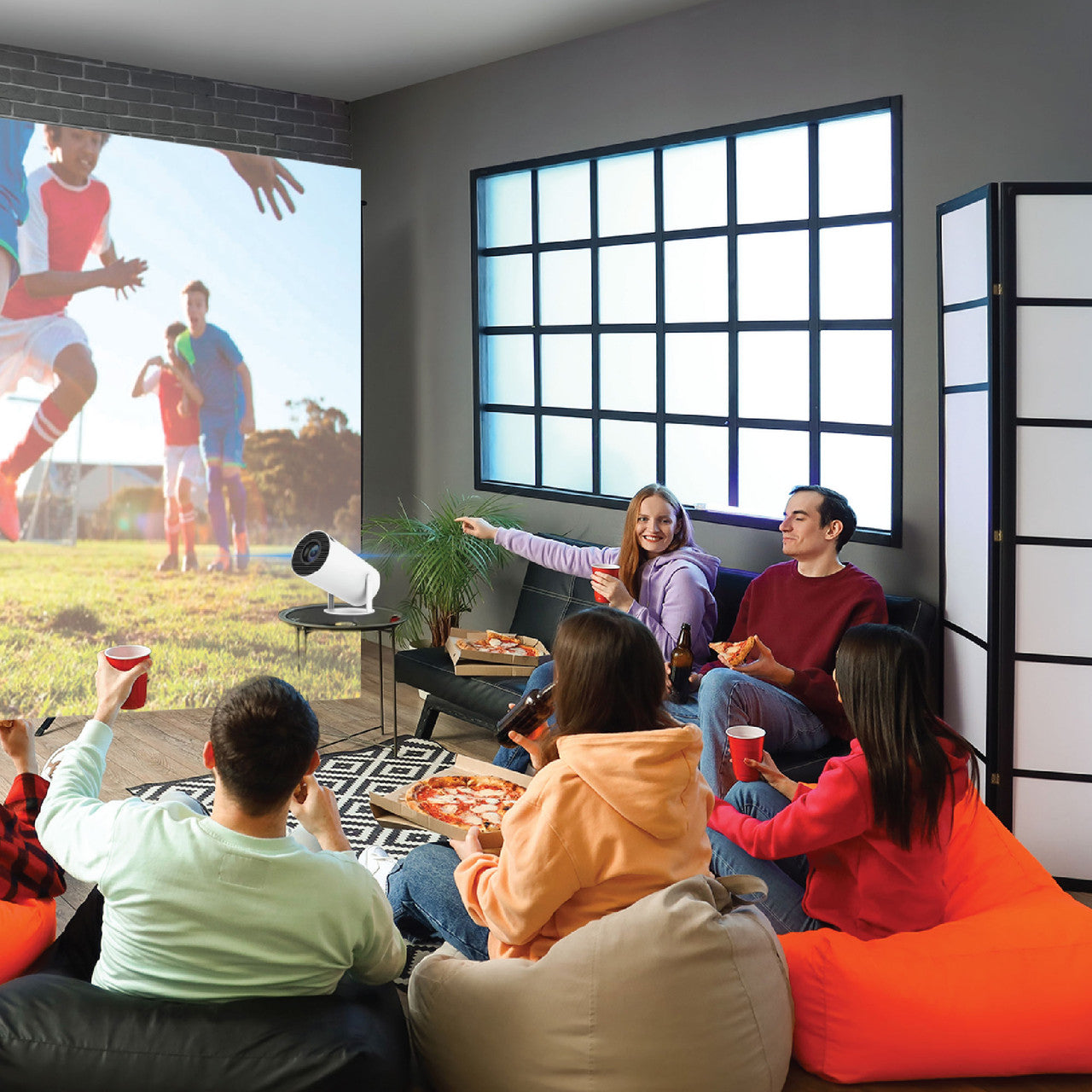 Laser Smart Projector 50 Games Two Controllers