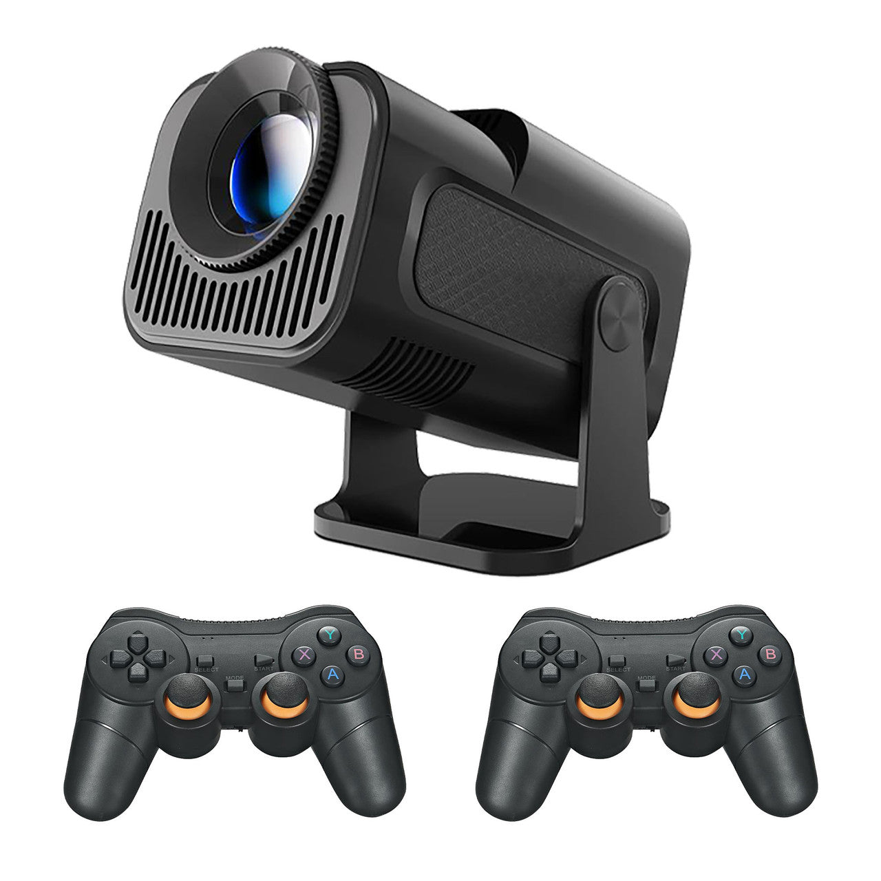 Smart Gaming Projector with 80 Games Dual Controllers