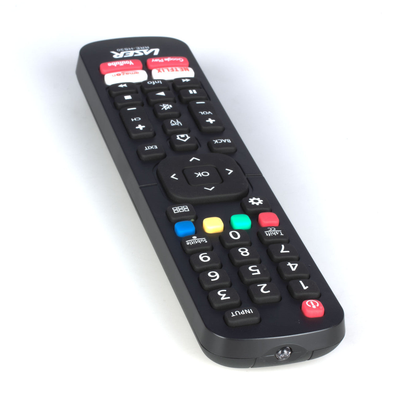 Laser Remote Control for Hisense TV Black