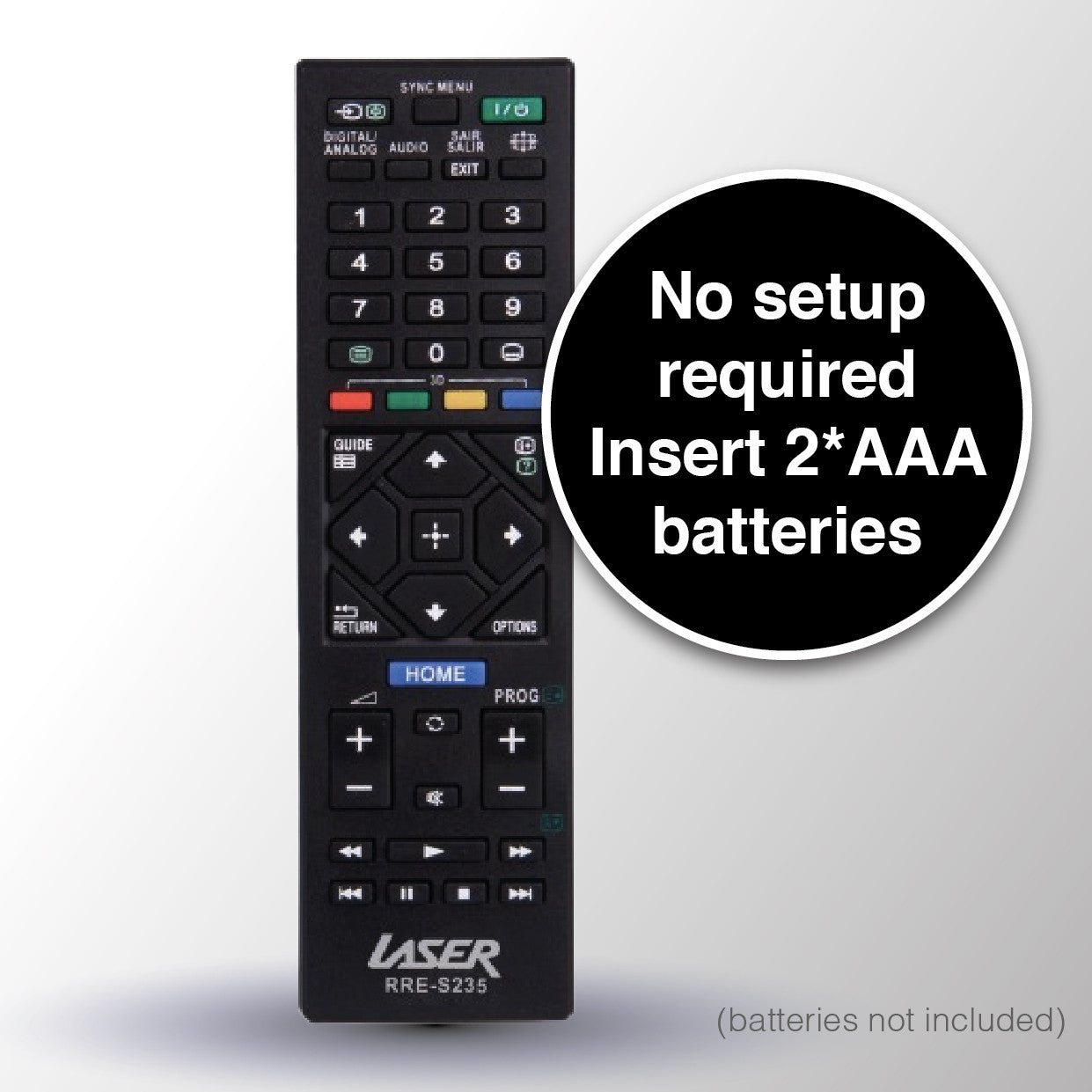 Laser Remote Control for Sony TV