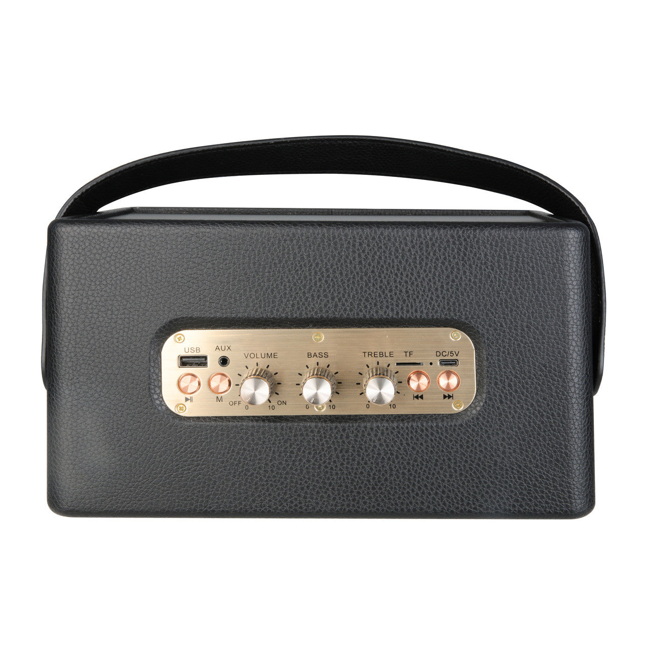 SoundTec Retro Bluetooth Boombox Black