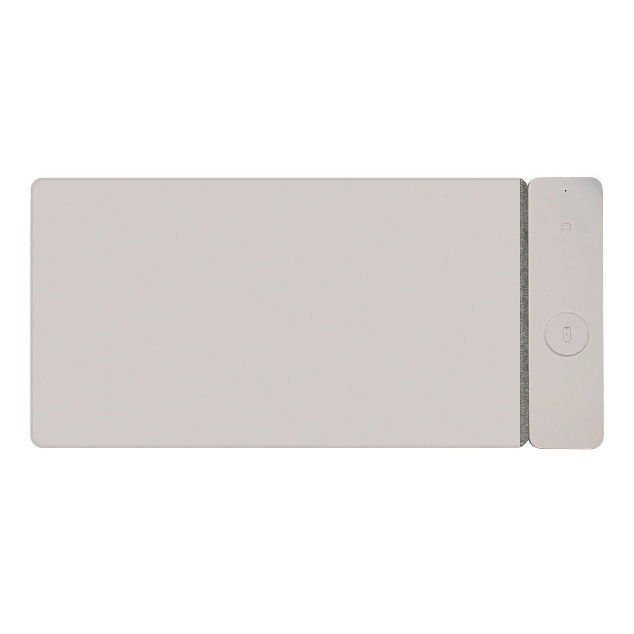 Laser Wireless Charging Desk Mat Grey