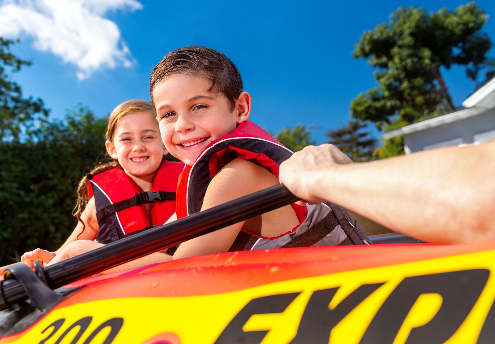 Intex Explorer Pro 300 - Inflatable Boat Sest 58358