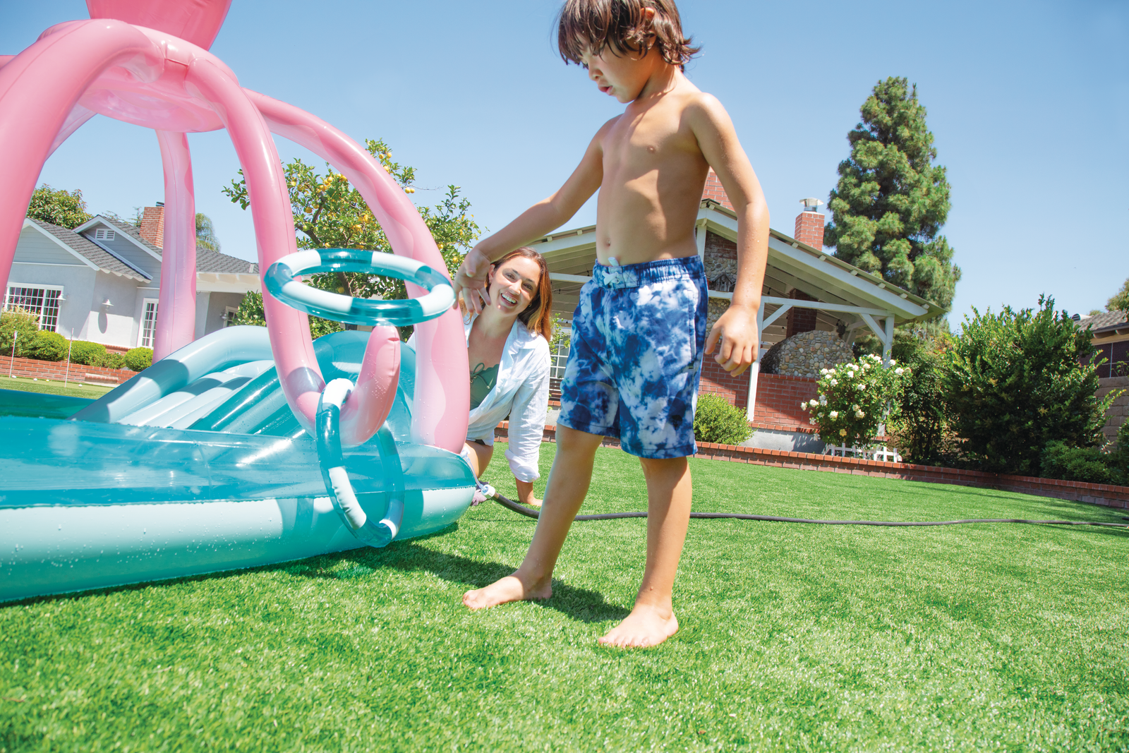 Intex Friendly Octopus Inflatable Play Centre 56138