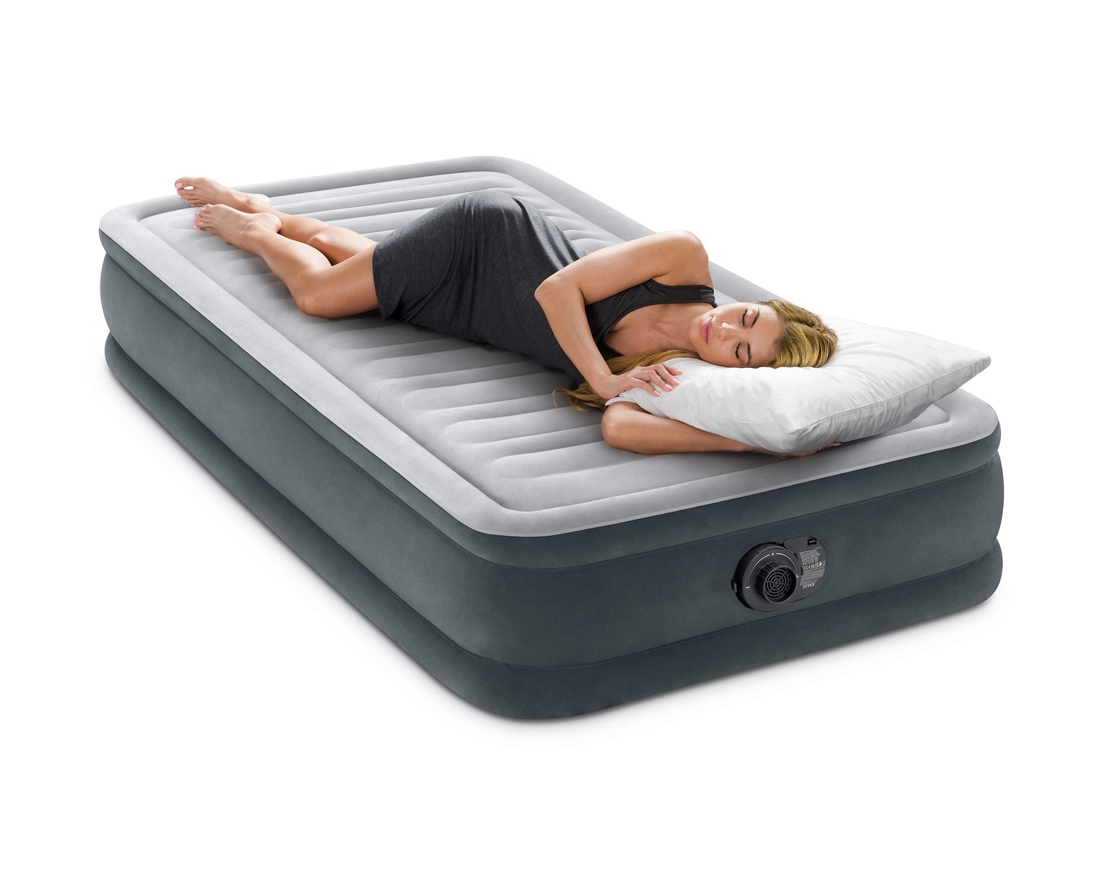 Intex Single (Twin) Deluxe Airbed 33cm 67766