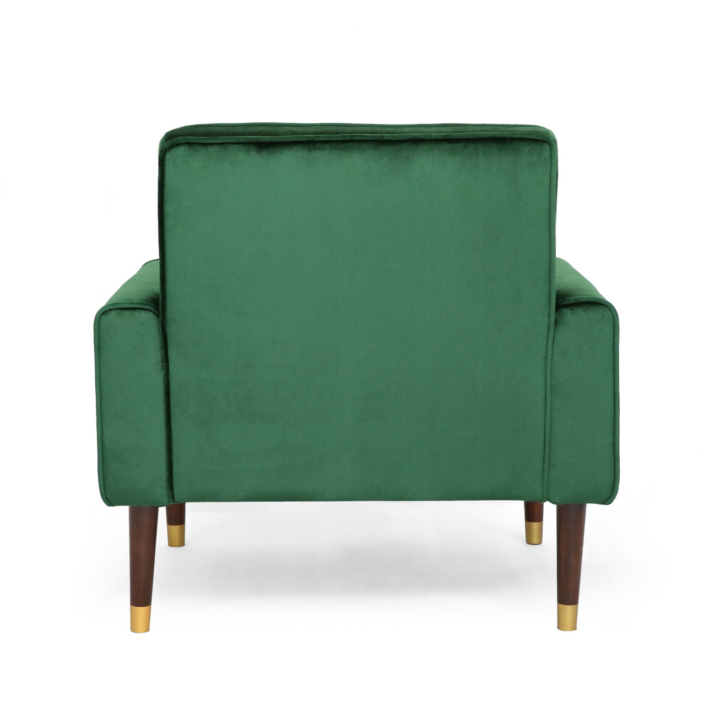 Lewisham Emerald Tufted Velvet Armchair