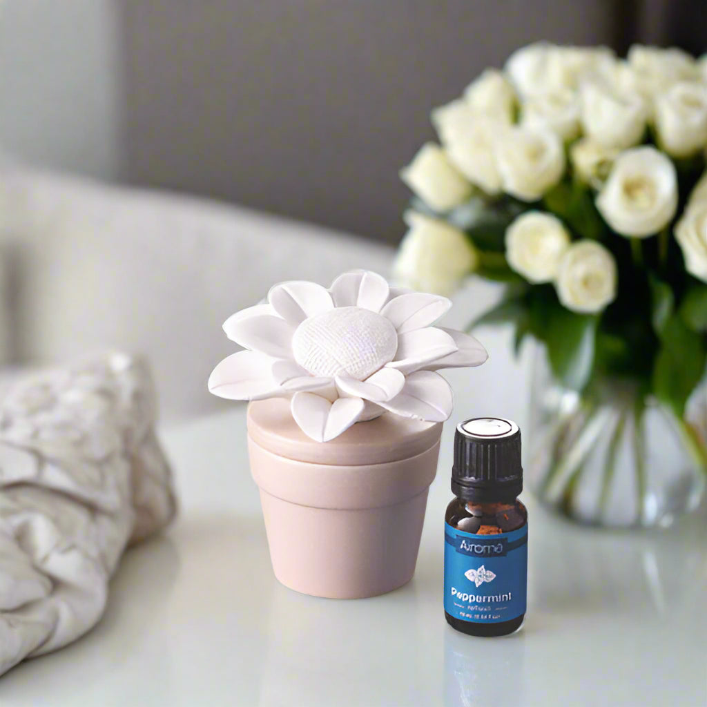 Sunflower Porcelain Passive Diffuser - RRP $29.95 - Wholesale