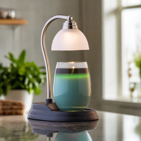 Pewter Aurora Lamp - RRP $69.95 - Wholesale - OUT OF STOCK - PREORDERS OPEN - ARRIVING EARLY SEPTEMBER