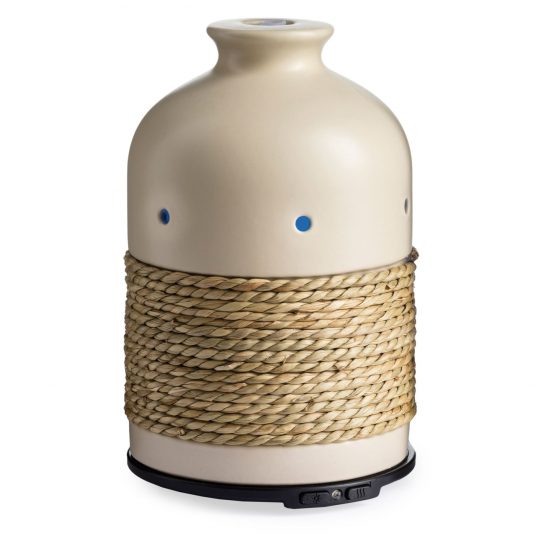 Ceramic & Rope Ultrasonic Aroma Diffuser - RRP $59.95 - Wholesale