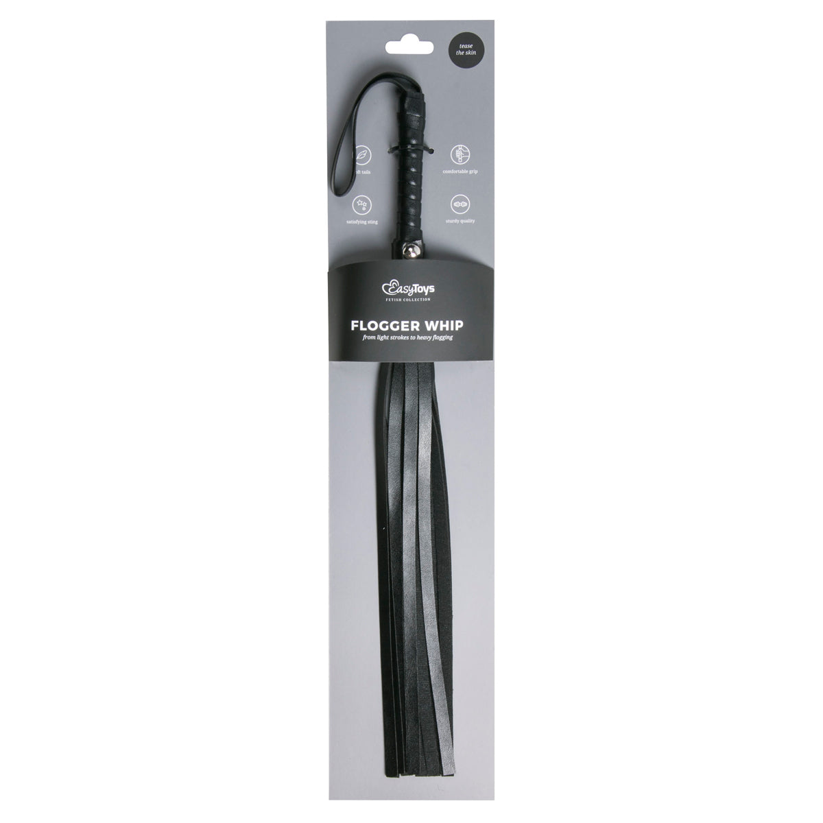Fetish Collection Flogger Whip Leather
