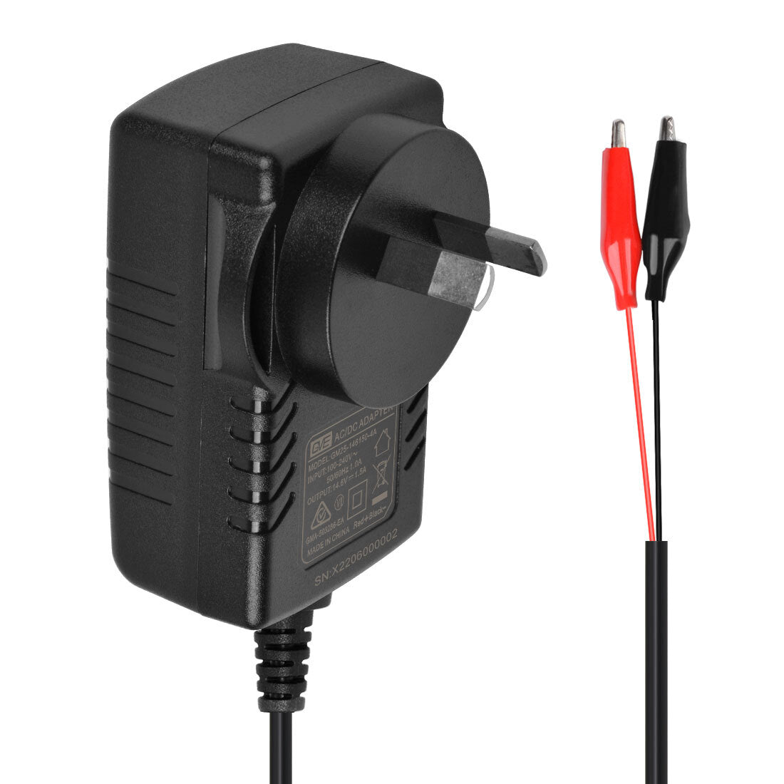 Samland AC/DC 14.6V 1.5AMP CHARGER FOR LITHIUM IRON PHOSPHATE(LIFEPO4)BATTERY