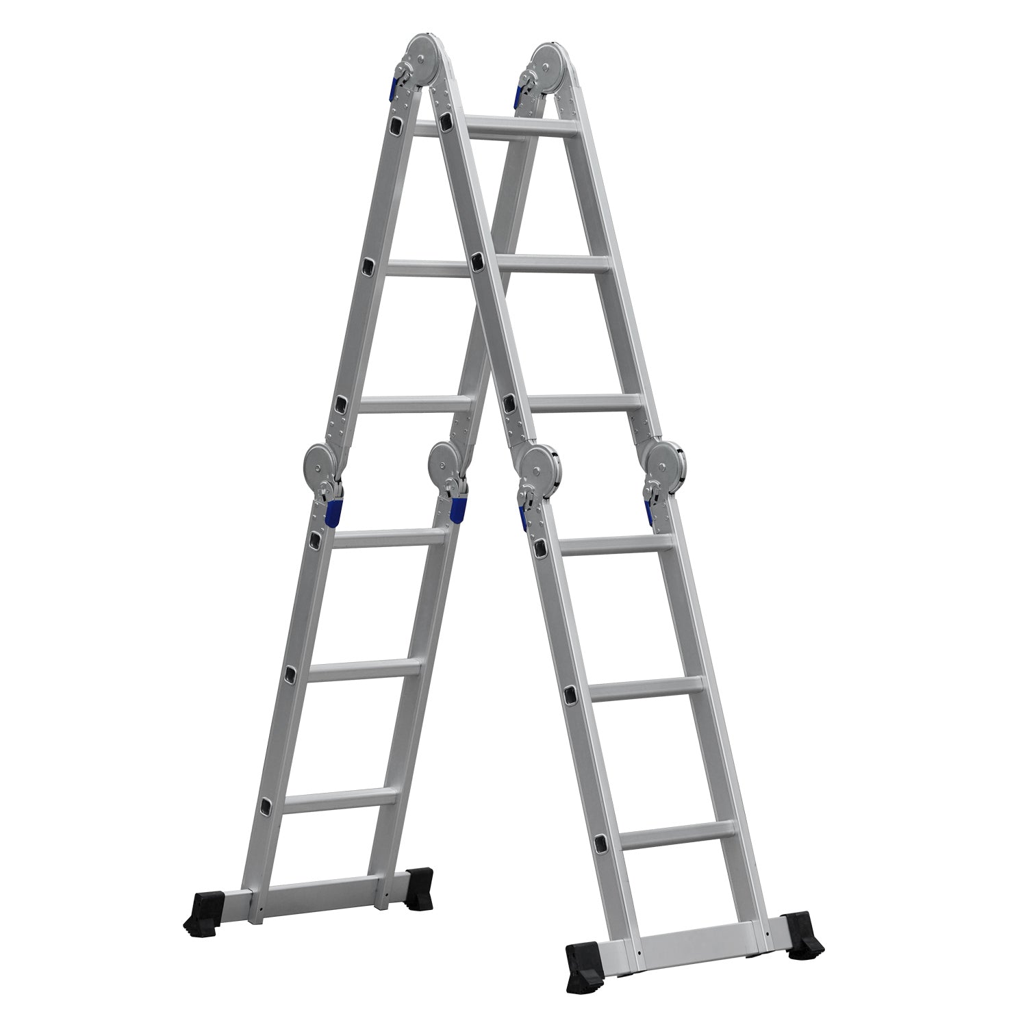Samland 3.6M Multi-Purpose Aluminium Ladder - 4 X 3 Rungs-LA303