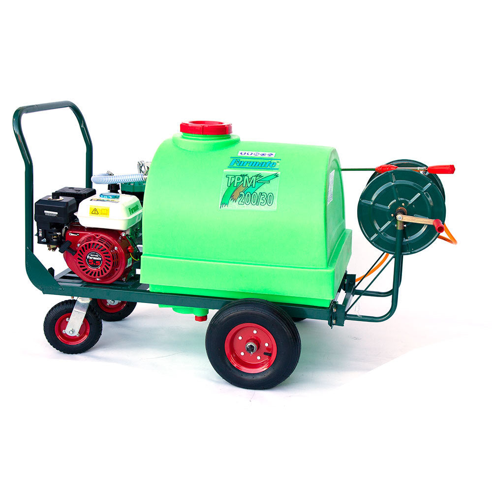 Samland 5.5HP DIAPHRAGM PUMP SPRAYER WITH 200L TANK ON TRAILER