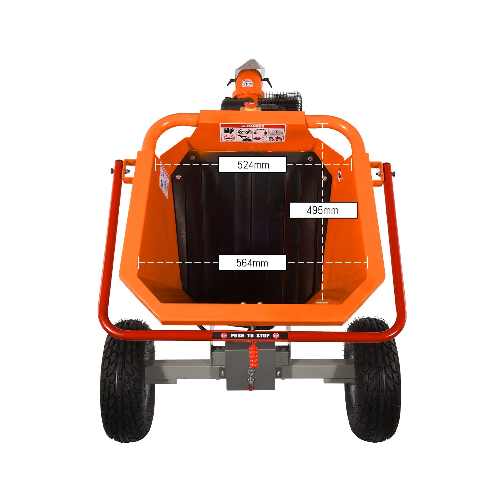 Samland 15hp Loncin Gasoline Engine Powered Tree Branch Wood Chipper Shredder (WC420)