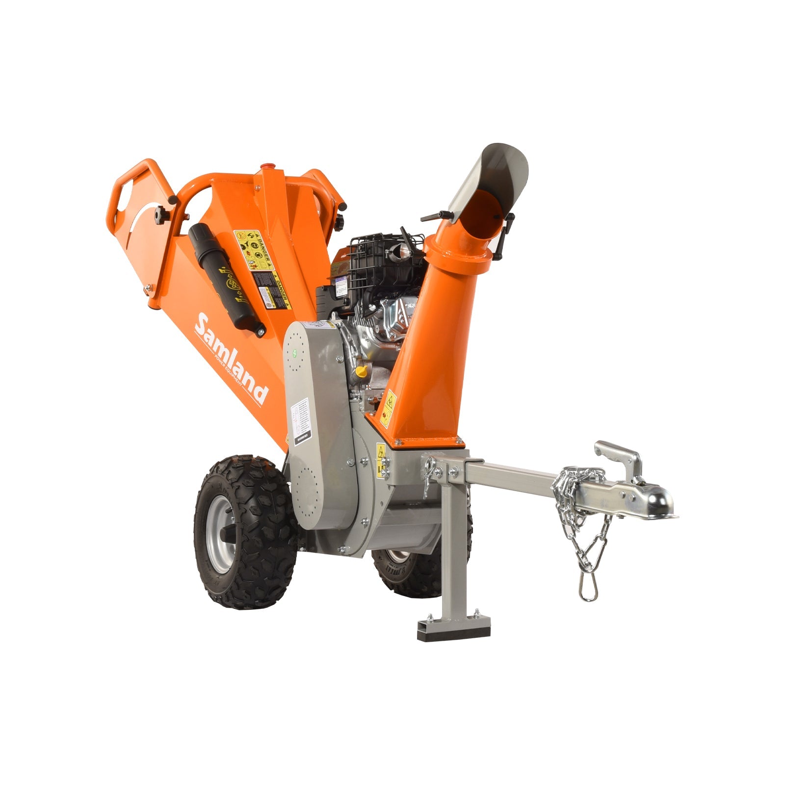 Samland WC65BS Wood Chipper Briggs & Stratton 6.5 HP Engine with Towing Bar