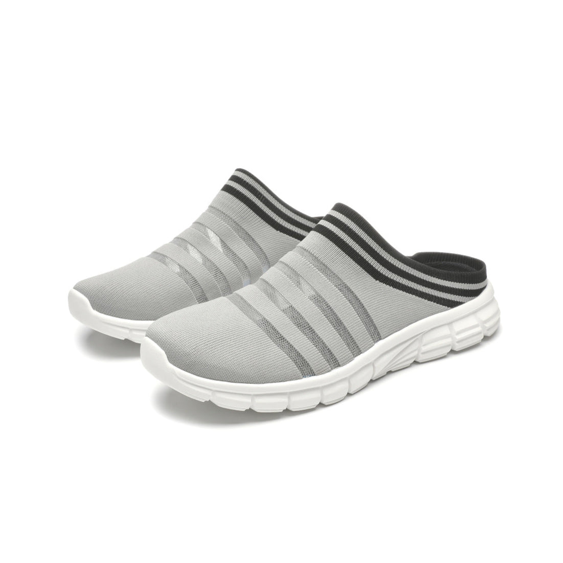 MEN'S BIRD'S NEST HALF-SANDALS 4555 - MEN - Grey / AUS Ladies10/Men8/EU42/26cm